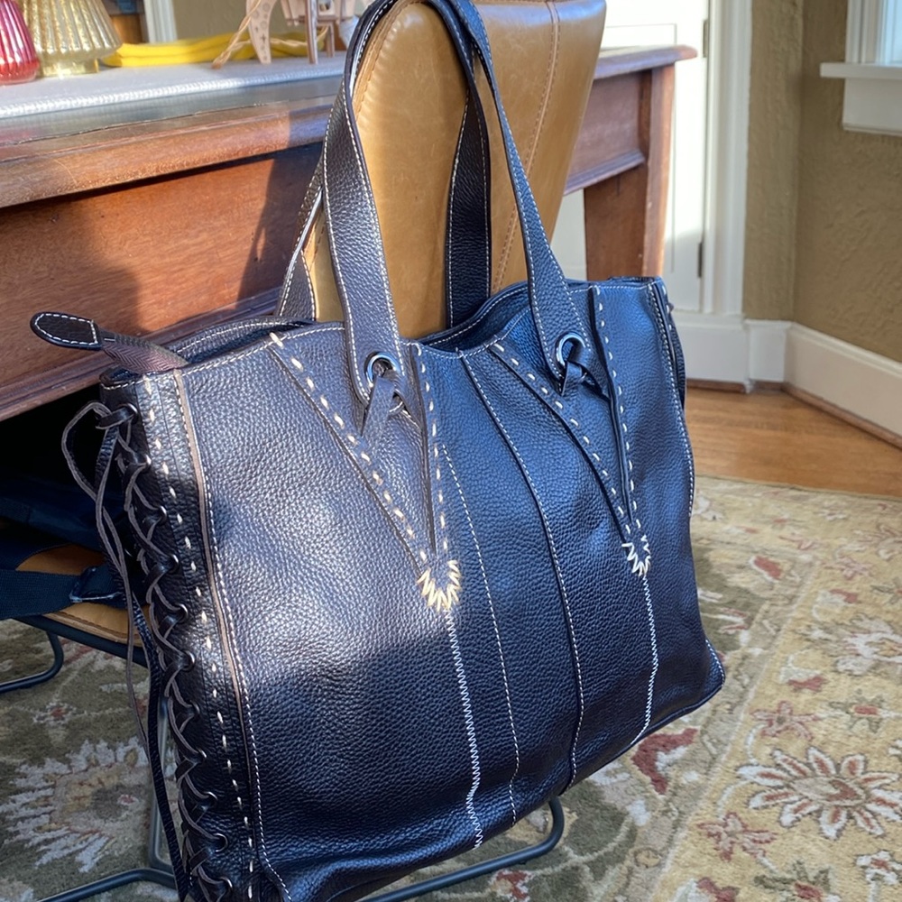 Leather Tote Bag